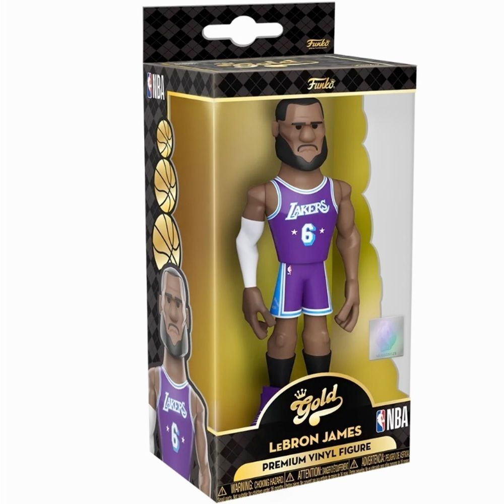 5" LEBRON JAMES (CITY EDITION UNIFORM) - LAKERS FUNKO